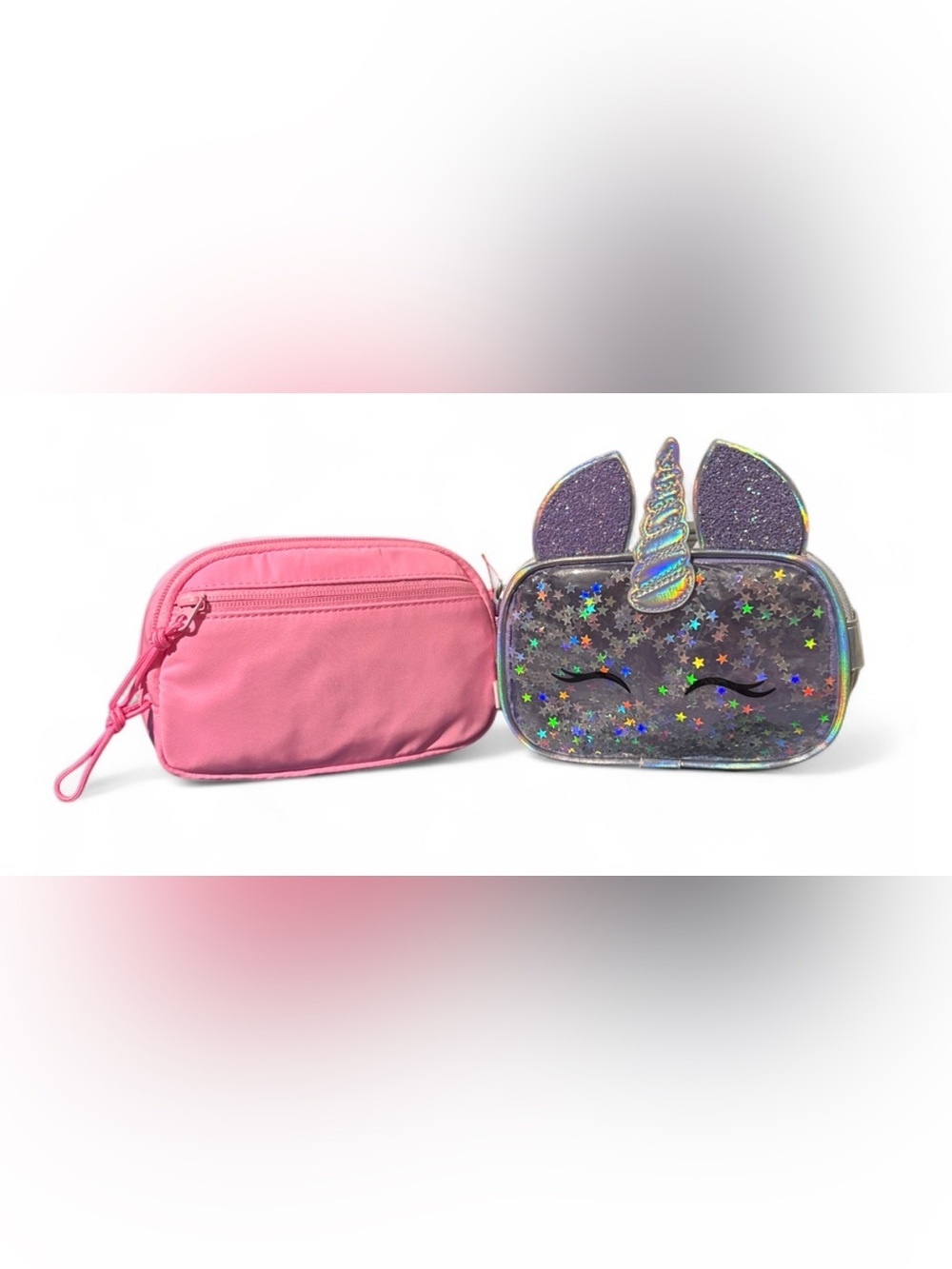 Bundle: Kids Unicorn and Pink Crossbody Bag
